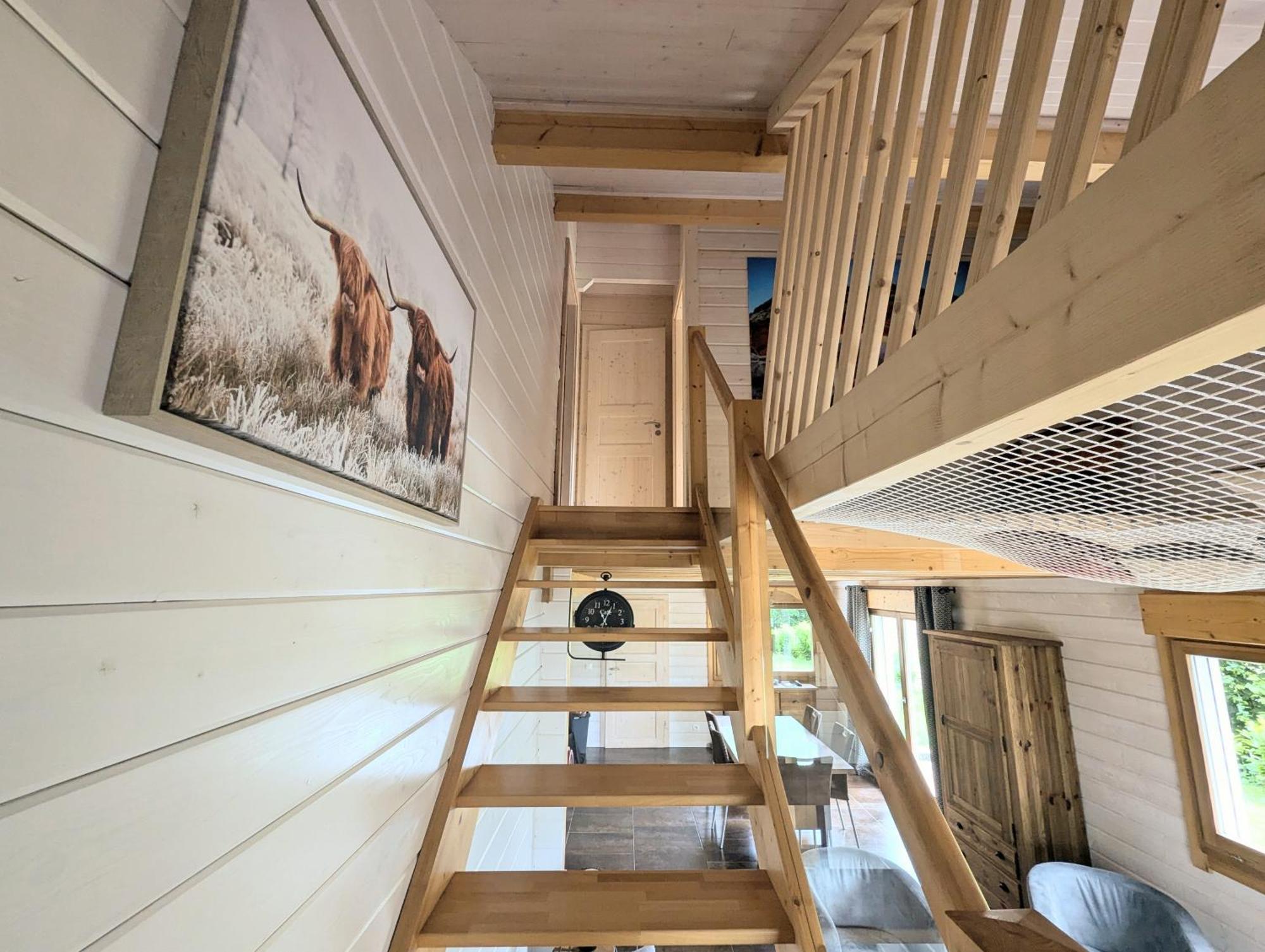 Chalet Sauna Jacuzzi 6 Personnes La Bresse Exterior foto